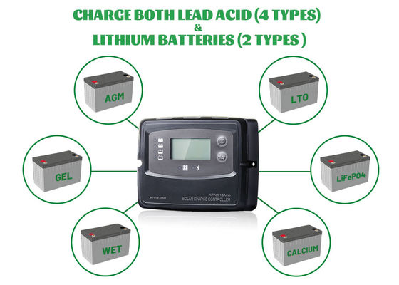 Dobra cena. Inteligentne 5 stopniowe ładowanie 20A Marine Solar Charge Controller z BMS Wake Up w Internecie