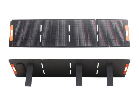 Dobra cena. Wodoodporny panel słoneczny IP65 200W, przenośny, składany, z powłoką ETFE i 600D PVC do wydajnego ładowania podczas biwakowania w Internecie