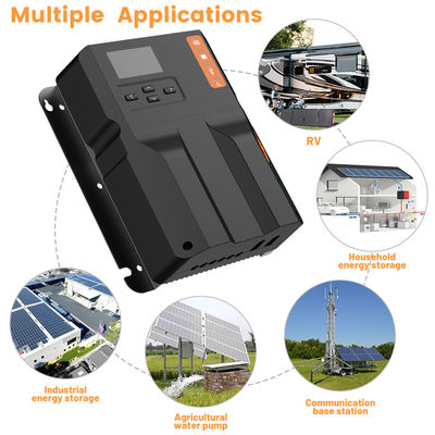 Naturalne chłodzenie MPPT sterownik ładowania słonecznego 40A 150V Maksymalne napięcie fotowoltaiczne