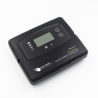 30 Amp 5 stopniowe ładowanie PWM cyfrowy sterownik ładowania słonecznego 12V 24V z BMS Wake Up
