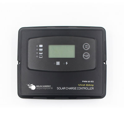 PWM 30A cyfrowy sterownik ładowania słonecznego 12V 24V dla akumulatorów AGM i LiFePO4
