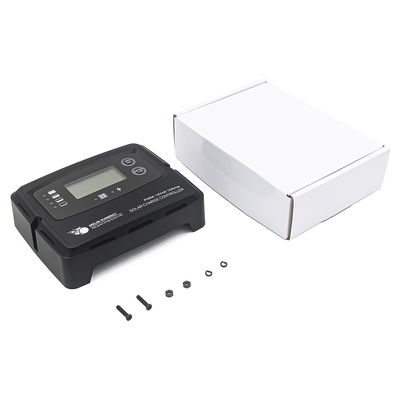 Dobra cena. Czarny cyfrowy sterownik ładowania słonecznego 15A inteligentny regulator słoneczny dla baterii litowej w Internecie