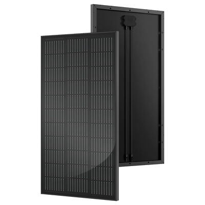 Panel słoneczny 130 W, czarny, pełny, solidny, 20 V, wysokiej jakości monokrystaliczne panele słoneczne do kampera, łodzi, domu, dachu