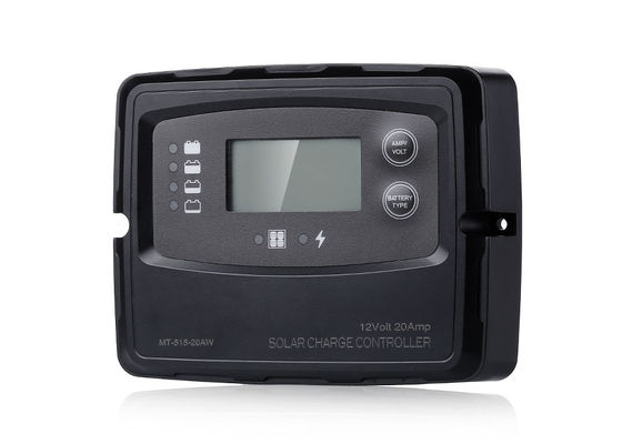 Cyfrowy inteligentny 12 Volt 10A PWM sterownik ładowania słonecznego IP67 wodoodporny