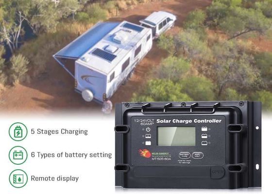 Inteligentny 12V 24V PWM cyfrowy sterownik ładowania słonecznego z BMS Wake Up