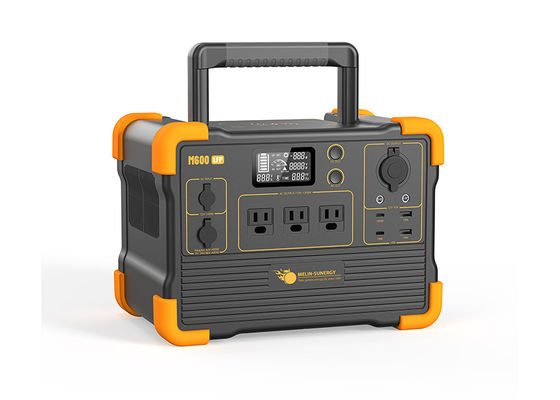 Kompaktowy LFP akumulator litowy Generator słoneczny przenośny z inwerterem 1200W i akumulatorem 614Wh