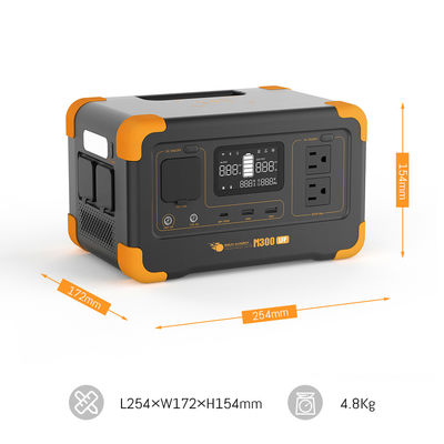 300W Inwerter Solarny Awaryjnego Zasilania z Pojemnością 288Wh i Kontrolerem Ładowania MPPT