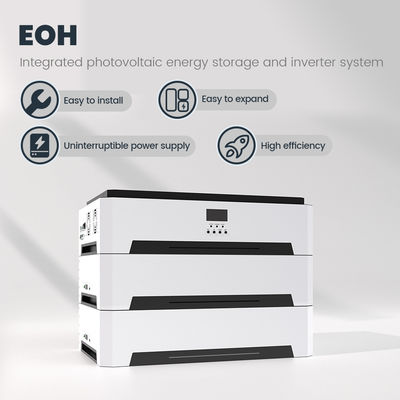 System magazynowania energii słonecznej LiFePO4 o mocy 10 kW z ładowaniem prądem przemiennym 120A i ochroną IP20 dla energii słonecznej w domu