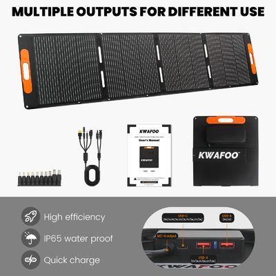 jakość IP65 200W przenośne złożone panele słoneczne do domów samochodowych 12V bateria fabryka