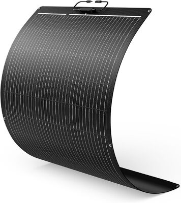 100w semi flexible solar panel flexible pv solar panels for caravans ,RV , boat , Vans